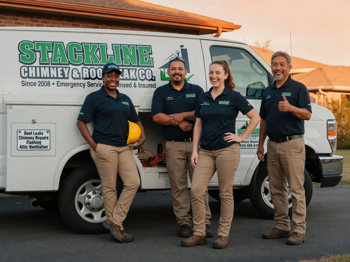 Chimney flashing repair company in Tyro, KS